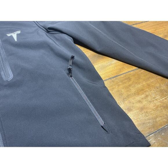 Tesla Service Employee Issue Soft Shell Jacket Womens XL Black - Picture 4 of 16